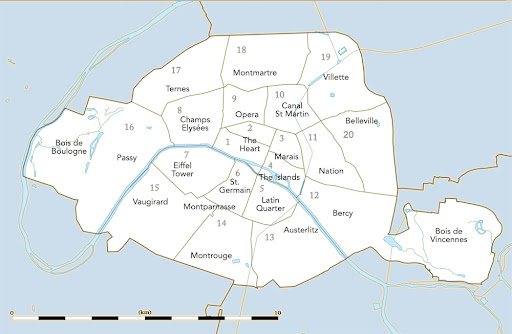 Paris Districts
